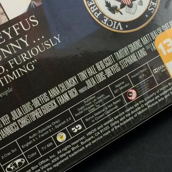 Veep: The Complete First Season DVD 2 Disc Set Sealed English French Spanish - Picture 7 of 7